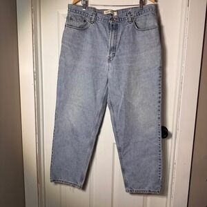 Levis‎ 560 Comfort Fit Jeans Mens 37x30 Light Wash Blue Tapered Leg Vintage 90s